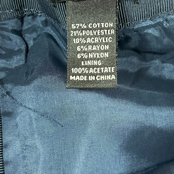 J. Crew NWT Size 2 Bellflower Tweed Pencil Skirt Multicolor Purple Blue - Picture 5 of 8